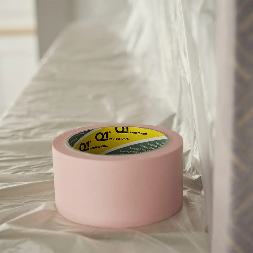 Q1® Sensitive Surface Masking Tape 1", 25mm x 50m, Box of 36 - Image 5