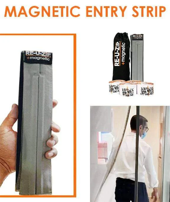 RE-U-ZIP™ Magnetic Dust Barrier Entry Strip Starter Kit - Image 6